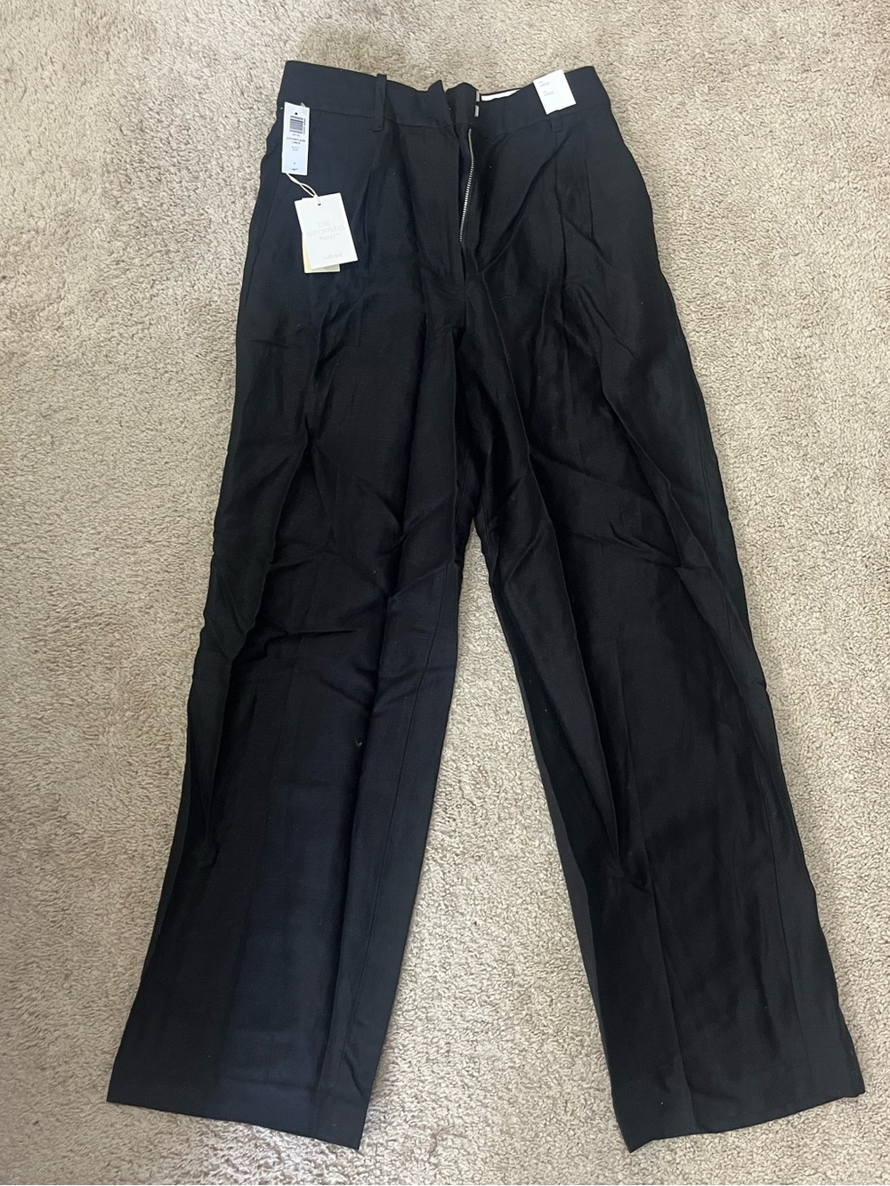 Women's Black Tailored Dress Pants
